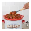 Game Day - 4-Quart Slow Cooker - Silver – product image 5 Game Day - 4-Quart Slow Cooker - Silver – product view 5