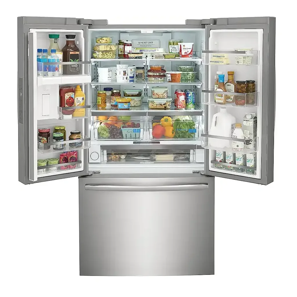 EditionSANI-GRFN2853AF-6485384-06 Frigidaire GRFN2853AF - Gallery 36 in. Wide 28.8 Cu. Ft. French Door Refrigerator with Internal Water Dispenser - Smudge Proof Stainless Steel