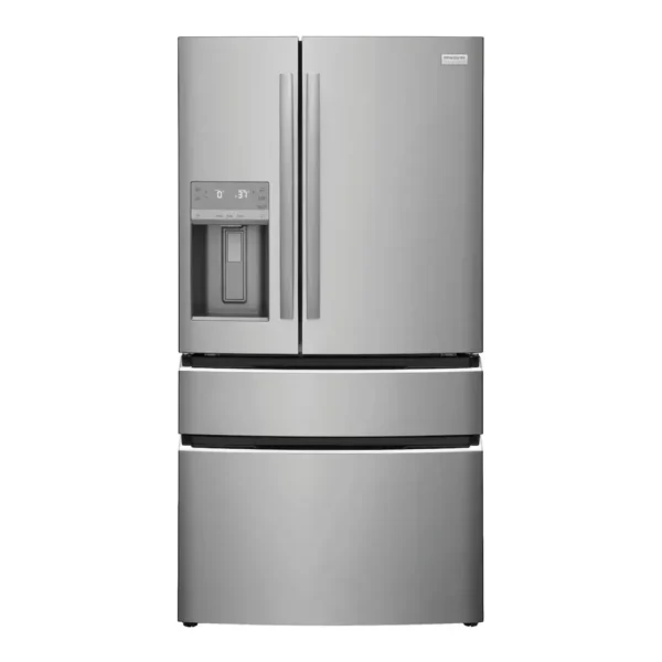 EditionSANI-GRMC2273CF-6533166-01 Frigidaire - Gallery 36 in. Wide 21.5 Cu. Ft. 4-Door French Door Counter-Depth Refrigerator - Smudge Proof Stainless Steel