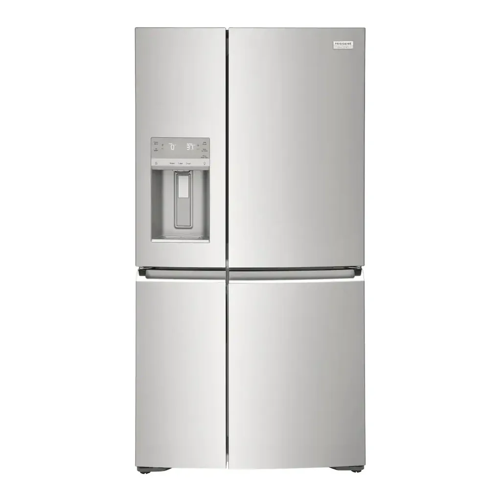 EditionSANI-GRQC2255BF-6517594-01 Frigidaire - Gallery 36 in. Wide 21.3 Cu. Ft. Counter-Depth 4-Door Refrigerator - Smudge Proof Stainless Steel