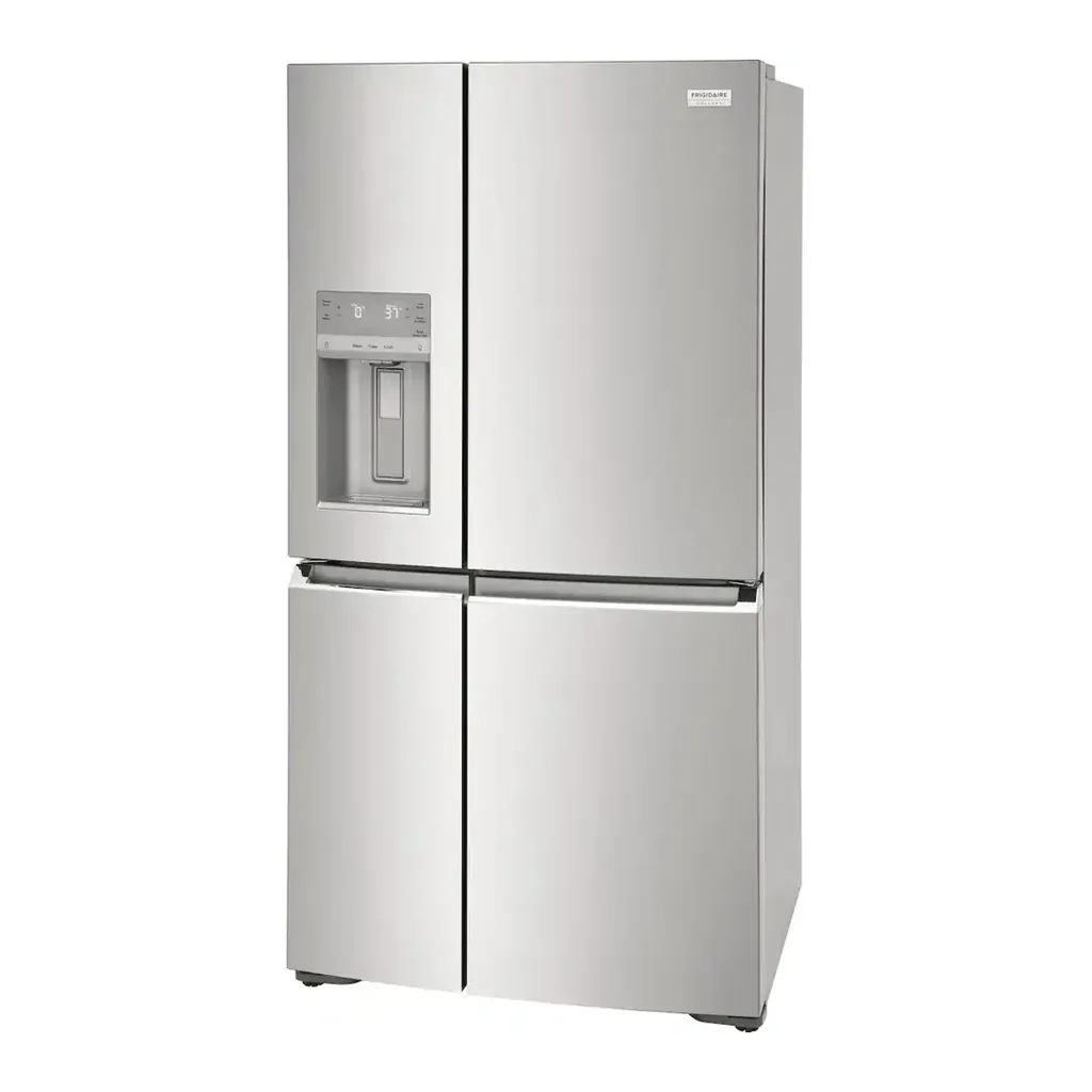 EditionSANI-GRQC2255BF-6517594-02 Frigidaire - Gallery 36 in. Wide 21.3 Cu. Ft. Counter-Depth 4-Door Refrigerator - Smudge Proof Stainless Steel