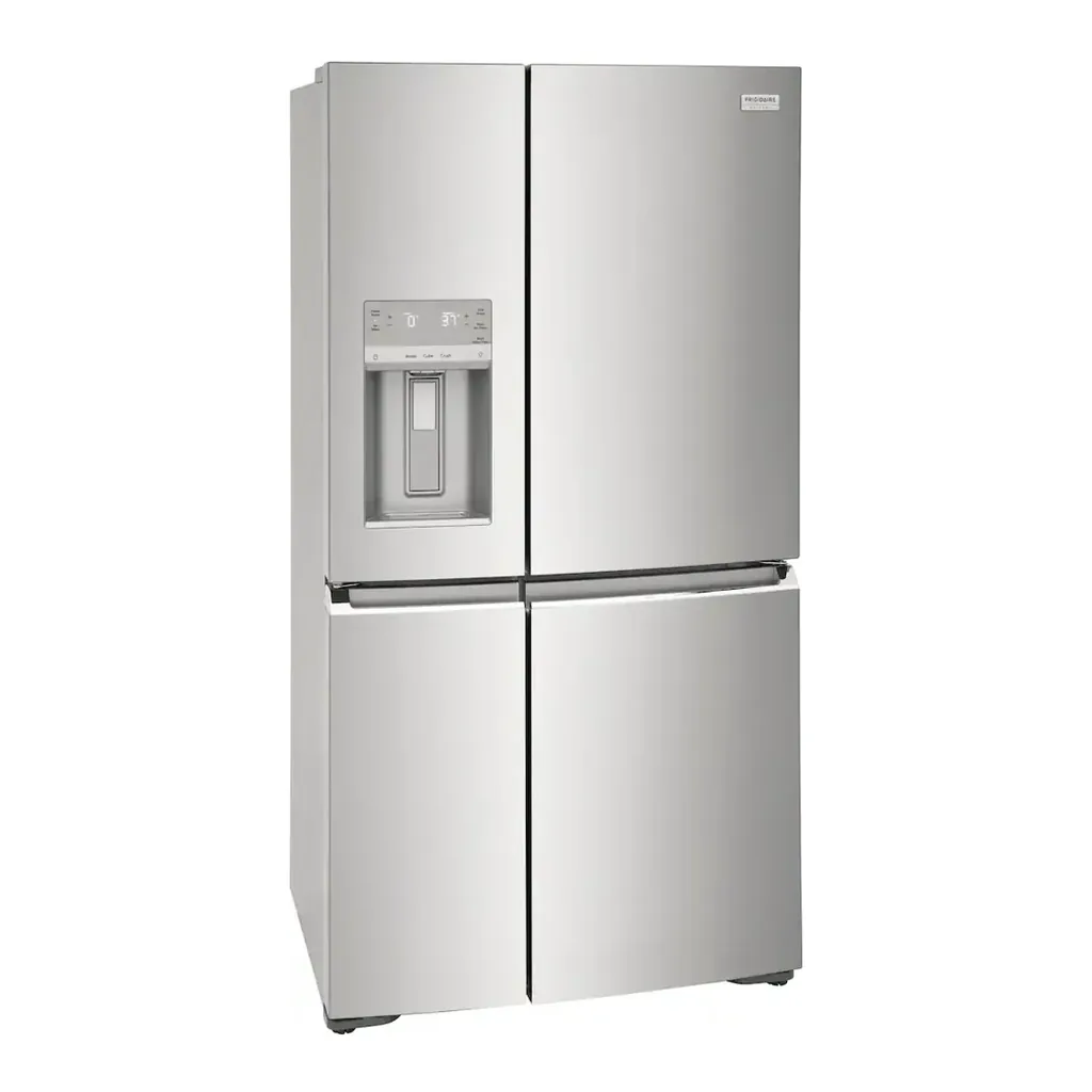 EditionSANI-GRQC2255BF-6517594-03 Frigidaire - Gallery 36 in. Wide 21.3 Cu. Ft. Counter-Depth 4-Door Refrigerator - Smudge Proof Stainless Steel