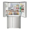 EditionSANI-GRQC2255BF-6517594-05 Frigidaire - Gallery 36 in. Wide 21.3 Cu. Ft. Counter-Depth 4-Door Refrigerator - Smudge Proof Stainless Steel
