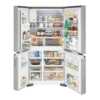 EditionSANI-GRQC2255BF-6517594-06 Frigidaire - Gallery 36 in. Wide 21.3 Cu. Ft. Counter-Depth 4-Door Refrigerator - Smudge Proof Stainless Steel