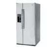 EditionSANI-GSS23GYPFS-6475443-03 GE GSS23GYPFS - 33 in. Wide 23.0 Cu. Ft. Side-by-Side Refrigerator with External Ice & Water Dispenser - Stainless Steel
