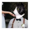 EditionSANI-Generic-ML-209441-06 Molezu Adult Cat Head Costume Mask, Latex