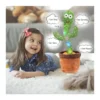 EditionSANI-Generic-ML-218994-04 Dancing Cactus Plush Toy with Voice Recording and Repeat Function
