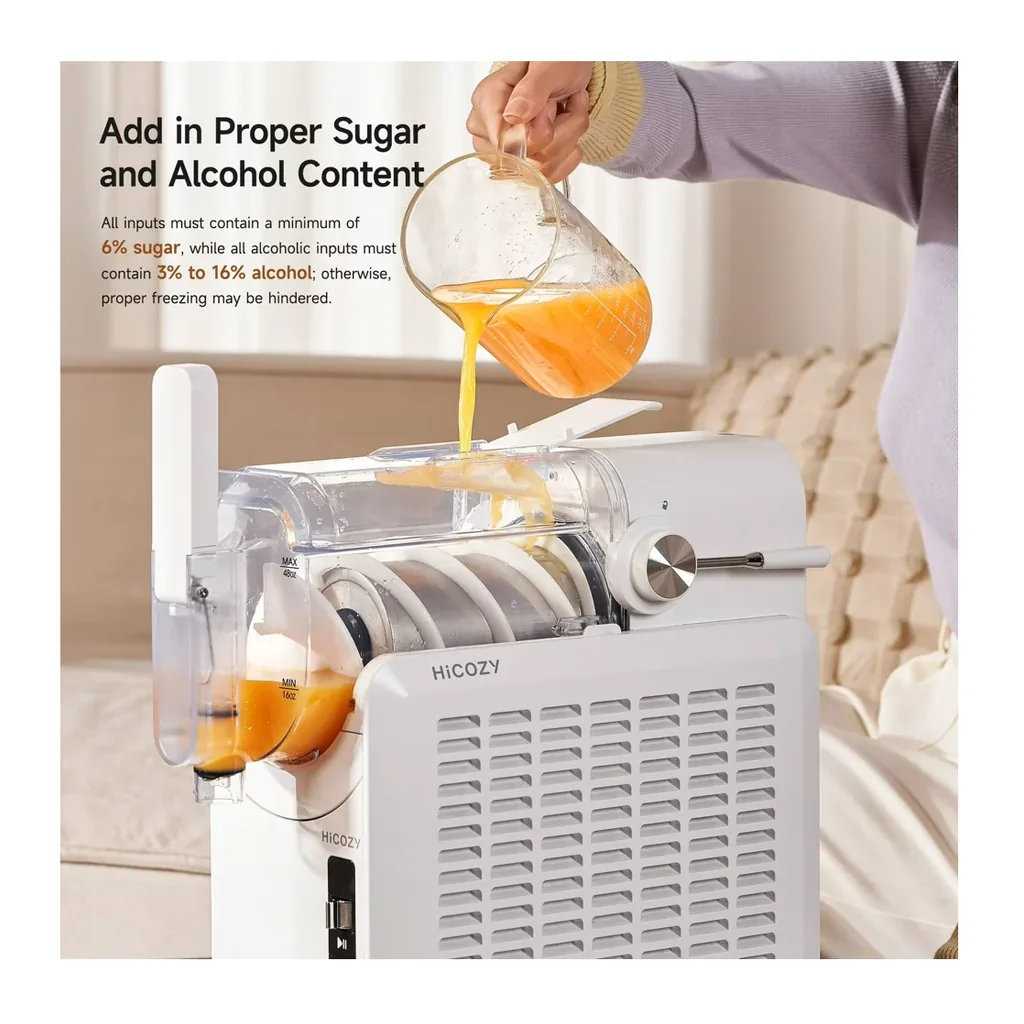 EditionSANI-HICOZY-HADMF1WH-US-12681840-02 HiCOZY F1 Slushie & Frozen Drink Maker – White