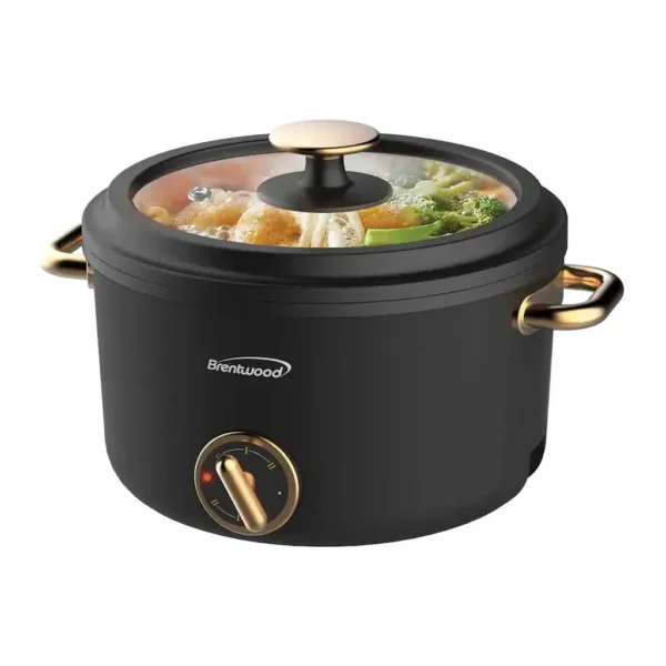 EditionSANI-HP-3250BK-12829015-01 Brentwood HP-3250BK 2.5 Liter Multi-Function Electric Hot Pot Cooker - Black