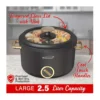 EditionSANI-HP-3250BK-12829015-03 Brentwood HP-3250BK 2.5 Liter Multi-Function Electric Hot Pot Cooker - Black