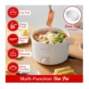 EditionSANI-HPS-3302W-12829006-02 Brentwood HPS-3302W 3 Liter Multi-Function Electric Hot Pot Cooker - White