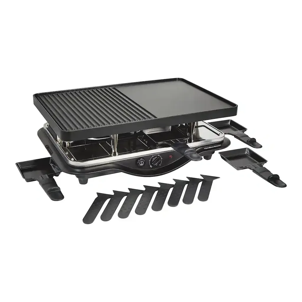 EditionSANI-Hamilton-Beach-31612-MX-13025884-02 Hamilton Beach 31612-MX 8-Person Raclette Party Grill