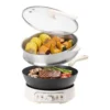 EditionSANI-JOYDEEM-DCG-B470-13038336-01 JOYDEEM DCG-B470 5-Quart Iron Electric Skillet
