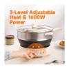 EditionSANI-JOYDEEM-DCG-B470-13038336-05 JOYDEEM DCG-B470 5-Quart Iron Electric Skillet
