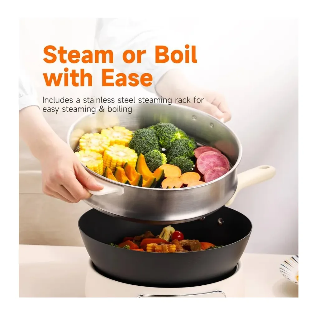 EditionSANI-JOYDEEM-DCG-B470-13038336-06 JOYDEEM DCG-B470 5-Quart Iron Electric Skillet