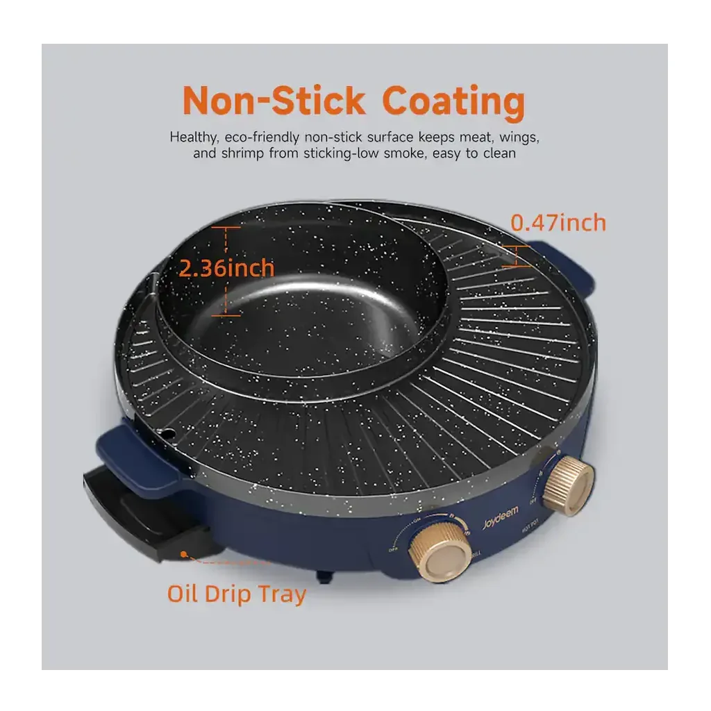 EditionSANI-JOYDEEM-JD-SK3407-13077882-04 JOYDEEM JD-SK3407 Electric Grill and 2-Liter Hot Pot