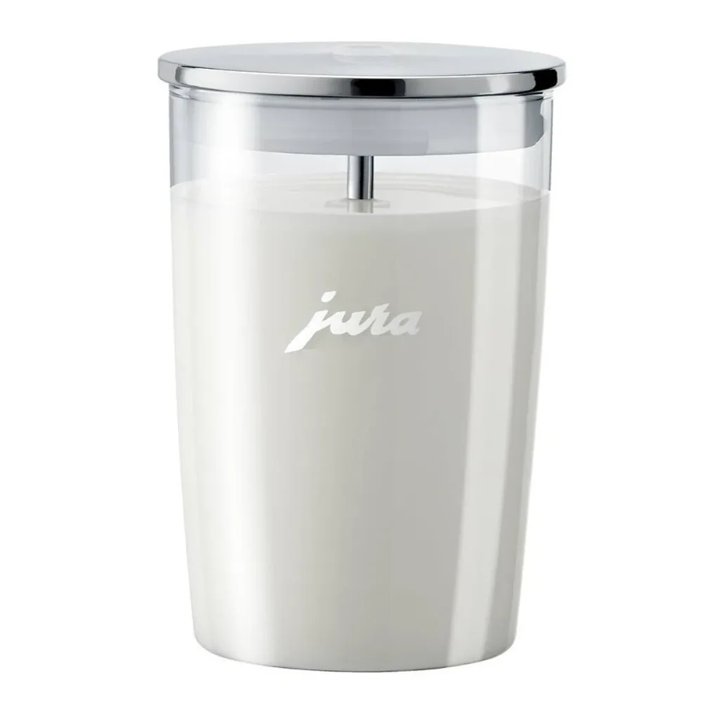 EditionSANI-JURA-15422-K1-13139623-02 JURA E8 Espresso Machine with Milk Container and Filter – Piano White