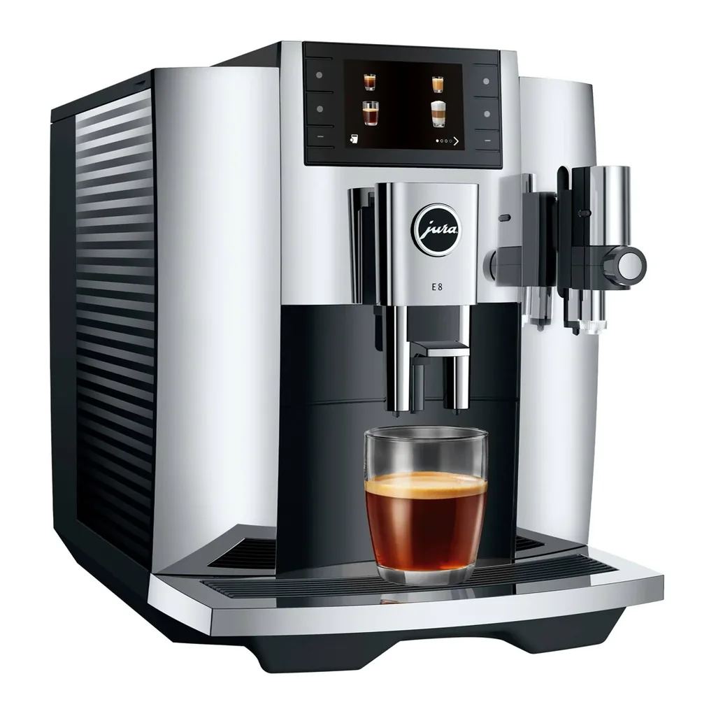 EditionSANI-JURA-15646-12183761-02 JURA E8 Automatic Espresso and Coffee Machine – Chrome