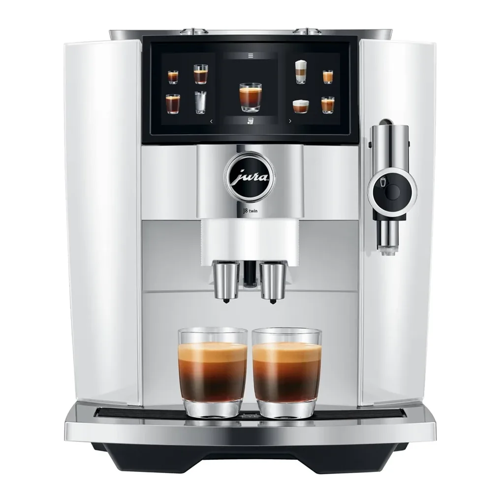EditionSANI-JURA-15657-11422313-01 JURA J8 Twin Automatic Espresso Machine – Diamond White