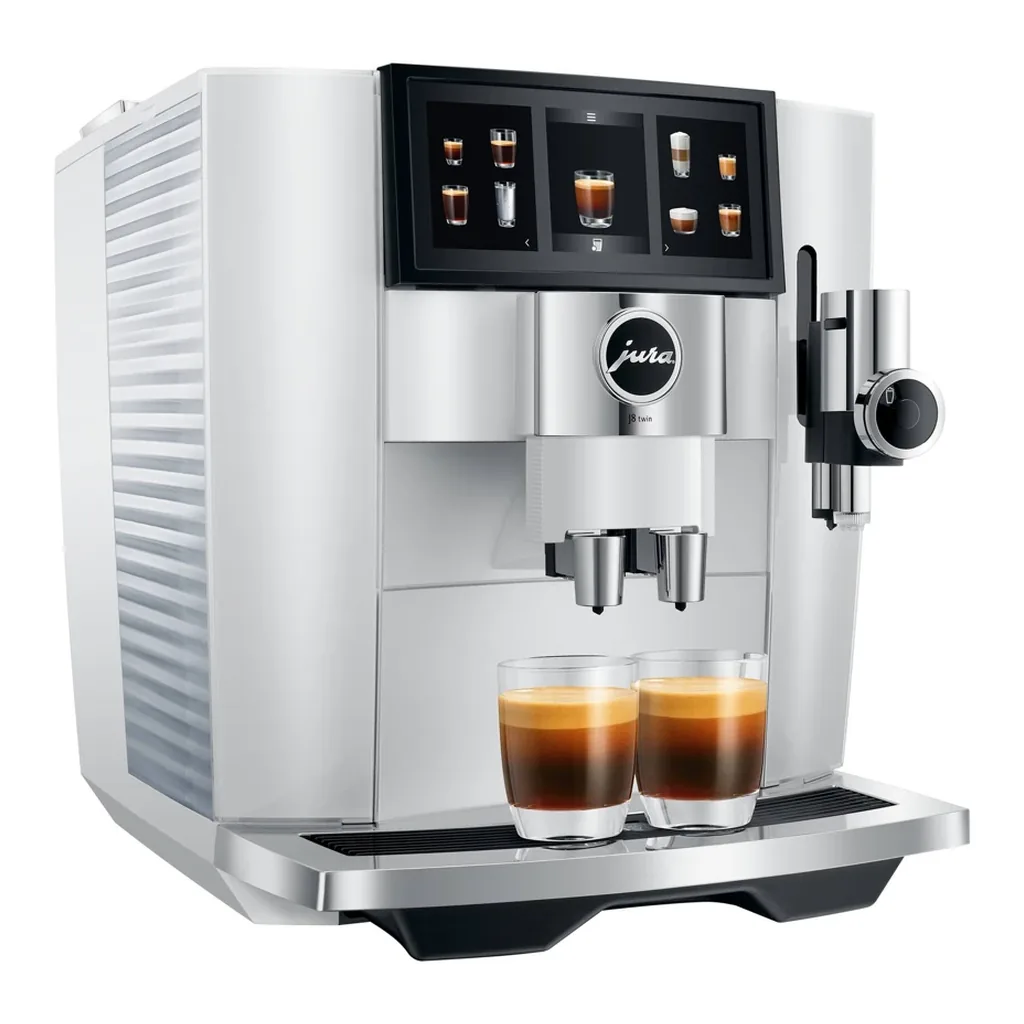 EditionSANI-JURA-15657-11422313-02 JURA J8 Twin Automatic Espresso Machine – Diamond White