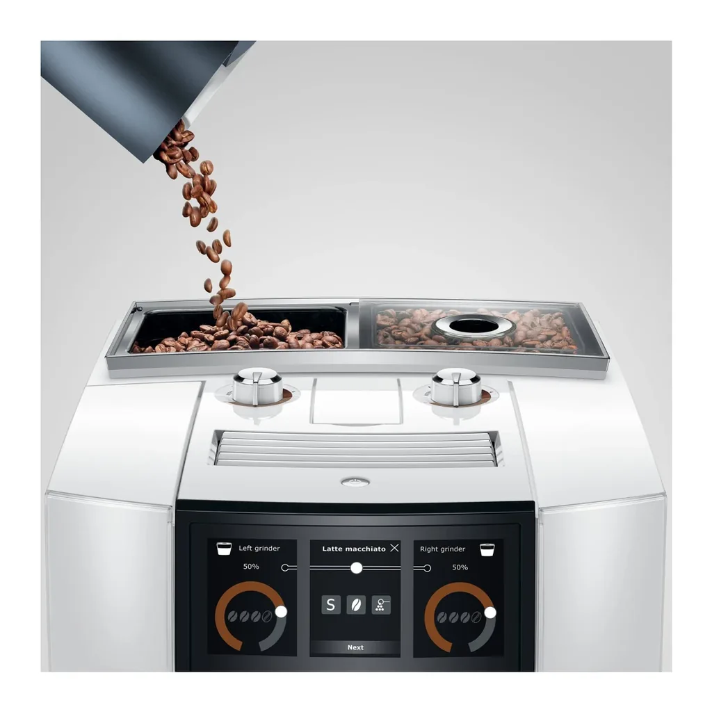 EditionSANI-JURA-15657-11422313-05 JURA J8 Twin Automatic Espresso Machine – Diamond White