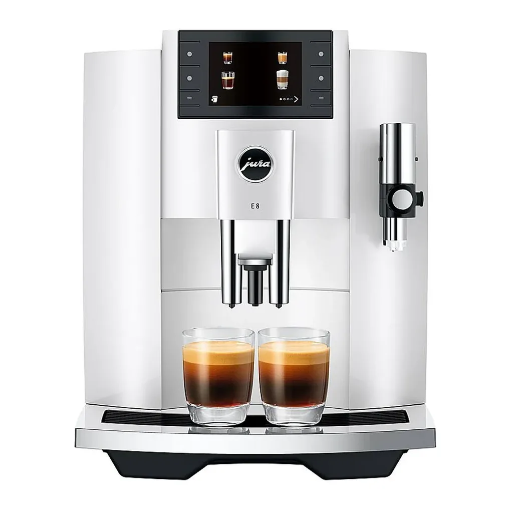EditionSANI-JURA-15683-12828900-01 JURA E8 Automatic Espresso and Coffee Machine – White