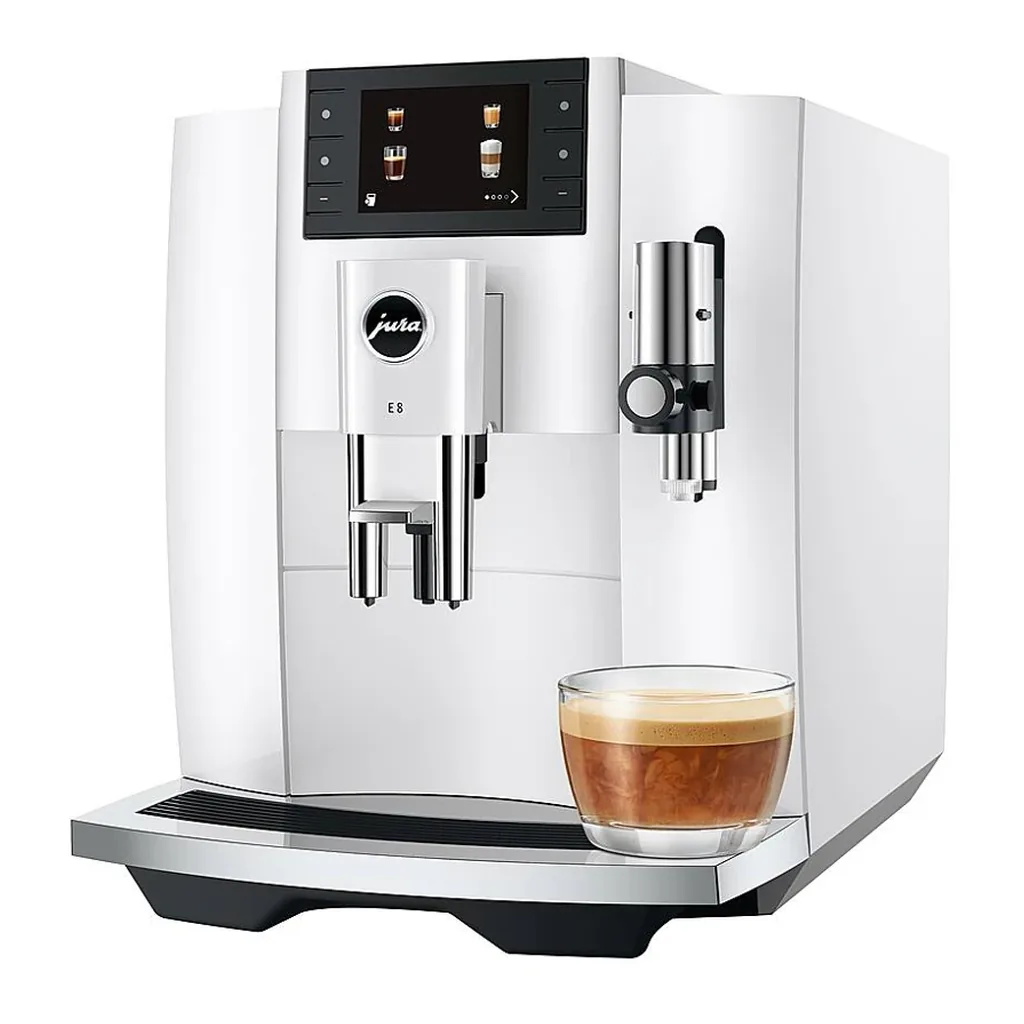 EditionSANI-JURA-15683-12828900-06 JURA E8 Automatic Espresso and Coffee Machine – White