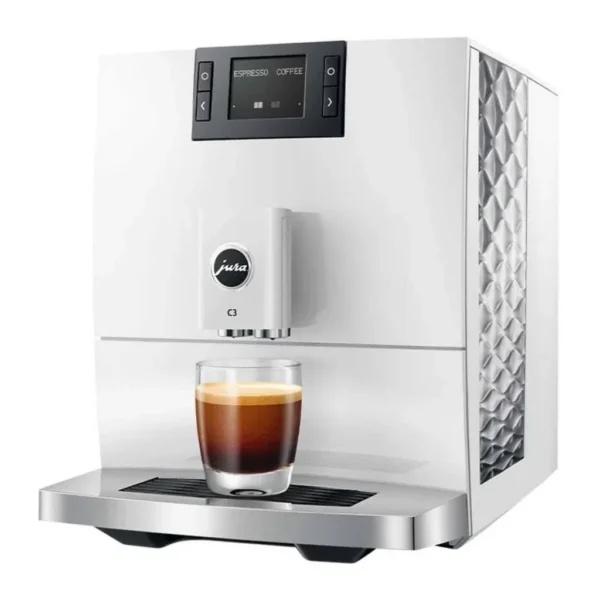 EditionSANI-JURA-15780-JURA-12345880-01 JURA C3 Automatic Coffee and Espresso Machine – Piano White