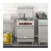 EditionSANI-KM-CR24-E-10129454-03 Koolmore KM-CR24-E - 24 In. Commercial Electric Range with 4 Burners and 1 Standard Electric Oven - 208V 3 Phase - Stainless Steel