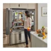 EditionSANI-KRFF577KPS-6534858-04 KitchenAid KRFF577KPS - 36 in. Wide 26.8 cu. ft. Standard-Depth French Door Refrigerator with Exterior Ice and Water Dispenser - Stainless Steel