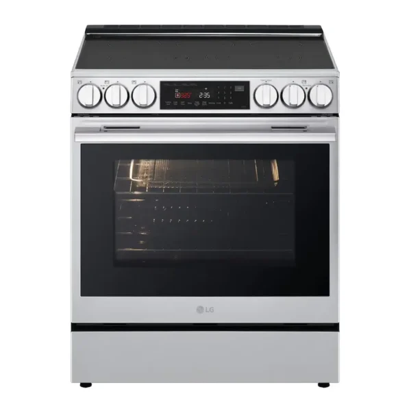 EditionSANI-LSEL6335XE-6623704-01 LG - 30-in Wide 6.3 Cu. Ft. Slide-In Electric True Convection Range with 5 Elements, InstaView and 2 UltraHeat Elements