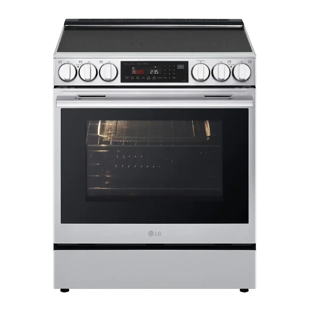 EditionSANI-LSEL6335XE-6623704-01 LG - 30-in Wide 6.3 Cu. Ft. Slide-In Electric True Convection Range with 5 Elements, InstaView and 2 UltraHeat Elements
