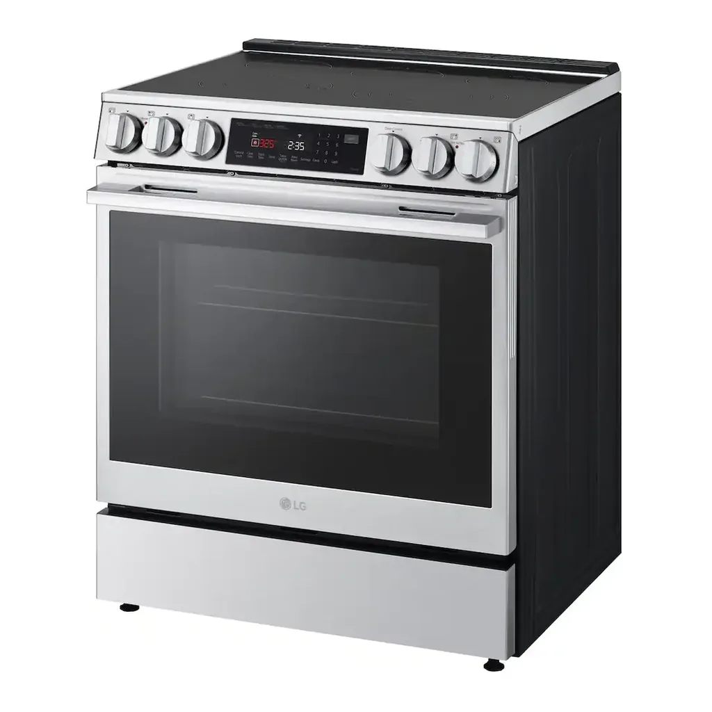 EditionSANI-LSEL6335XE-6623704-02 LG - 30-in Wide 6.3 Cu. Ft. Slide-In Electric True Convection Range with 5 Elements, InstaView and 2 UltraHeat Elements