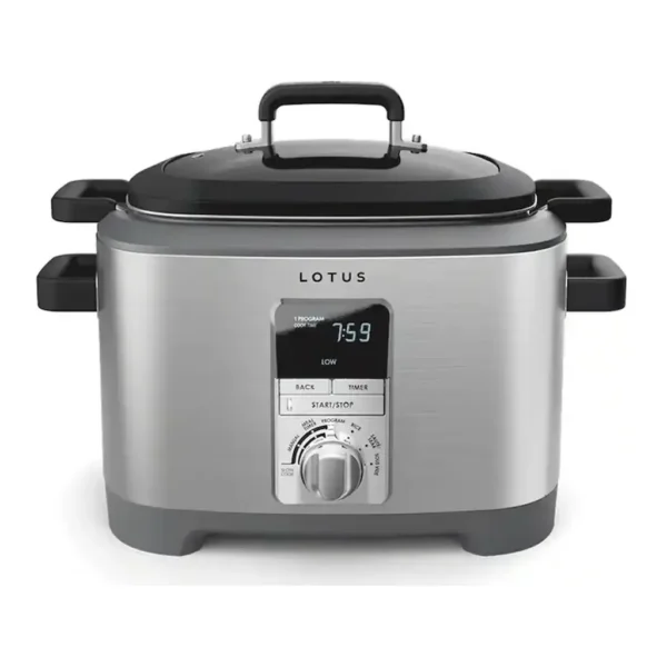 EditionSANI-LTSSC500-13102462-01 Lotus - Professional Series The Sous™ Multi-Function Cooker with Tri-Ply Dutch Oven - Stainless Steel – product view 1