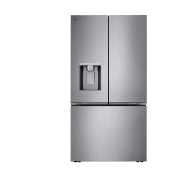 EditionSANI-LY24Z6231V-6642585-01 LG LY24Z6231V - 36-in Wide Counter-Depth MAX 23.7 Cu. Ft. 3-Door Smart French Door Refrigerator with Zero Clearance Hinge System - PrintProof Stainless Steel Look