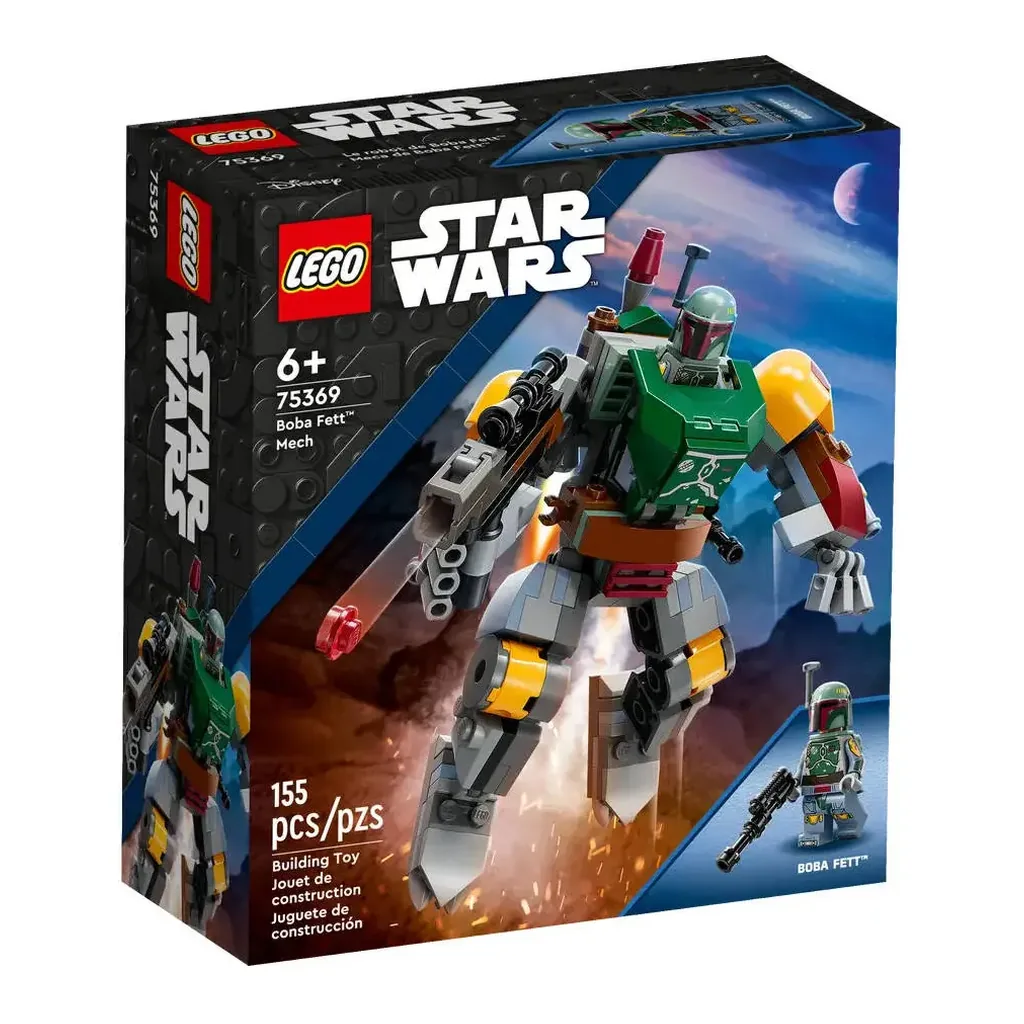 EditionSANI-Lego-ML-230765-03 LEGO Star Wars 75369 Boba Fett Mech, 155 Pieces