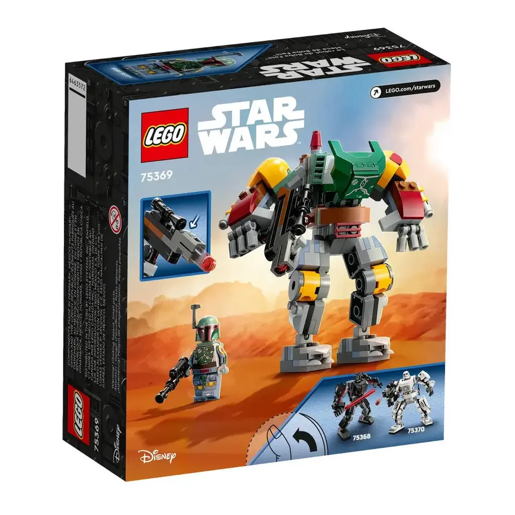 EditionSANI-Lego-ML-230765-06 LEGO Star Wars 75369 Boba Fett Mech, 155 Pieces