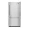 EditionSANI-MBF1958FEZ-5582409-01 Maytag MBF1958FEZ - 30 in. Wide 19 cu. ft. Bottom-Freezer Refrigerator with Humidity-Controlled FreshLock Crispers - Stainless Steel