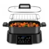 EditionSANI-MC01A-12995005-01 MOOSOO MC01A Digital Programmable Slow Cooker, 6.5Qt Large Multi-cooker with Timer, Temp Control - Black