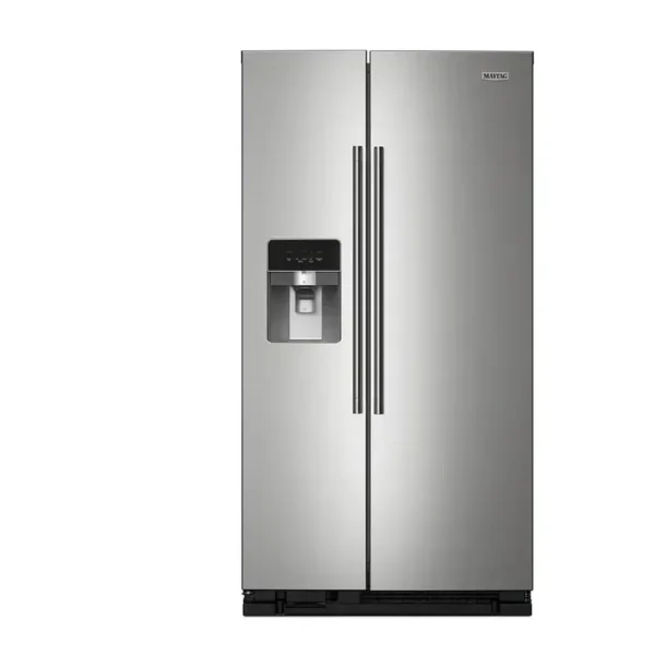 EditionSANI-MRSF4036PZ-6617968-01 Maytag MRSF4036PZ - 36 in. Wide 25 cu. ft. Side-by-Side Refrigerator with Gallon Door Bins - Stainless Steel