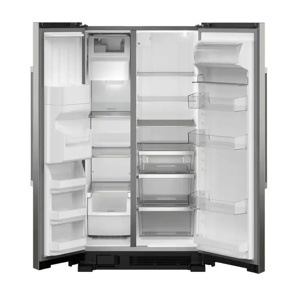 EditionSANI-MRSF4036PZ-6617968-02 Maytag MRSF4036PZ - 36 in. Wide 25 cu. ft. Side-by-Side Refrigerator with Gallon Door Bins - Stainless Steel