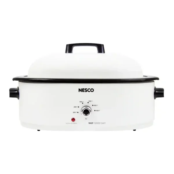 Nesco MWR18-14 18-Quart Electric Roaster Oven, White — Product image 1 Nesco MWR18-14 18-Quart Electric Roaster Oven, White — Product image 1