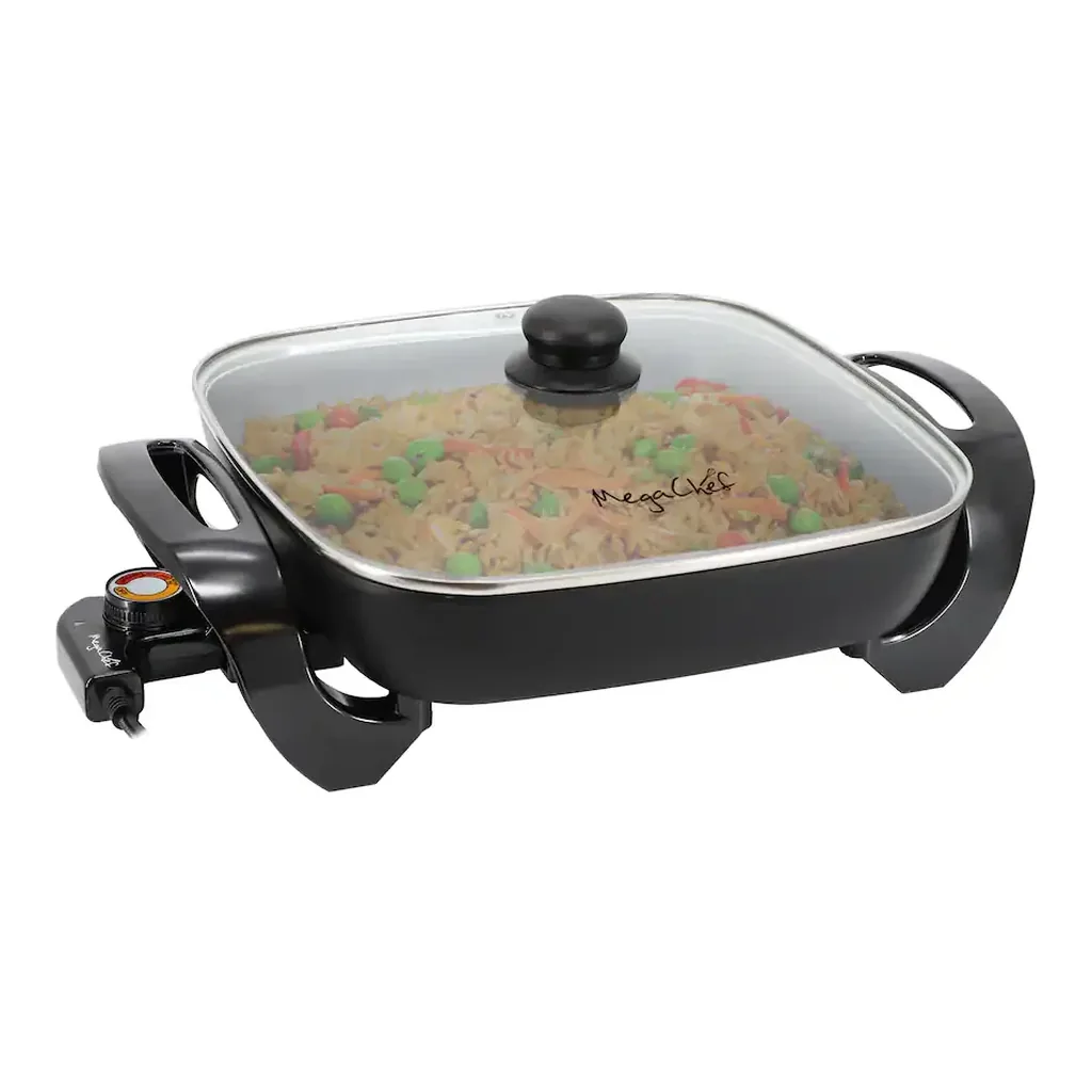 EditionSANI-MegaChef-310122216M-10120162-01 MegaChef 310122216M 11.81-Inch Electric Skillet