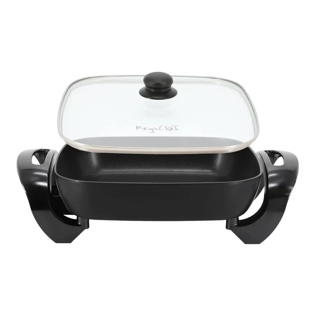 EditionSANI-MegaChef-310122216M-10120162-03 MegaChef 310122216M 11.81-Inch Electric Skillet