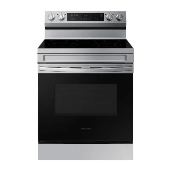 EditionSANI-NE63A6311SS-6447911-01 Samsung NE63A6311SS - 30 in. Wide 5 Elements 6.3 cu. ft. Freestanding Electric Range with Rapid Boil, WiFi & Self Clean - Stainless Steel