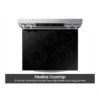 EditionSANI-NE63A6311SS-6447911-04 Samsung NE63A6311SS - 30 in. Wide 5 Elements 6.3 cu. ft. Freestanding Electric Range with Rapid Boil, WiFi & Self Clean - Stainless Steel