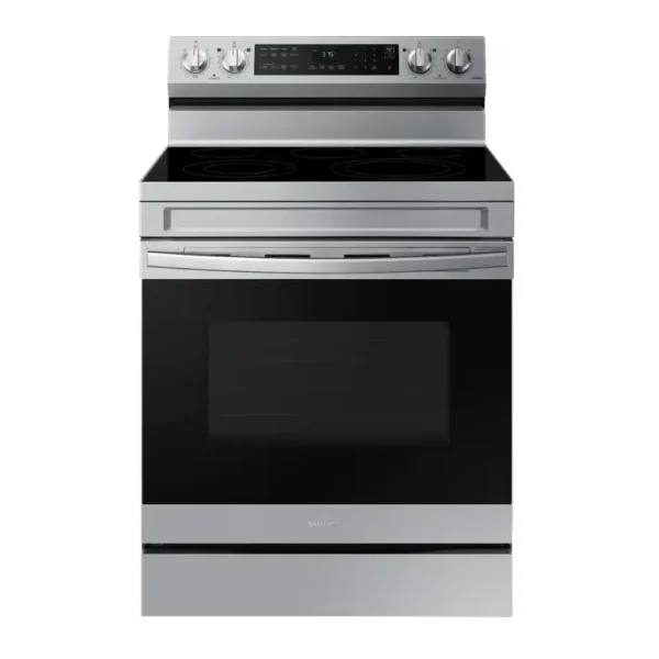 EditionSANI-NE63A6511SS-6447922-01 Samsung - 30 in. Wide 5 Elements Freestanding 6.3 cu. ft. Electric Range with WiFi, No-Preheat Air Fry & Convection