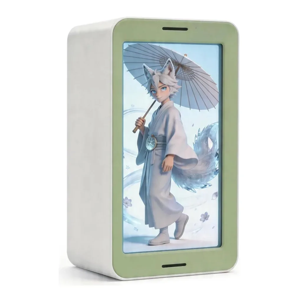 EditionSANI-NEXORX-ML-314930-01 NEXORX VisionPlay VP-7HD-64 7-Inch 3D Learning Device, White/Green