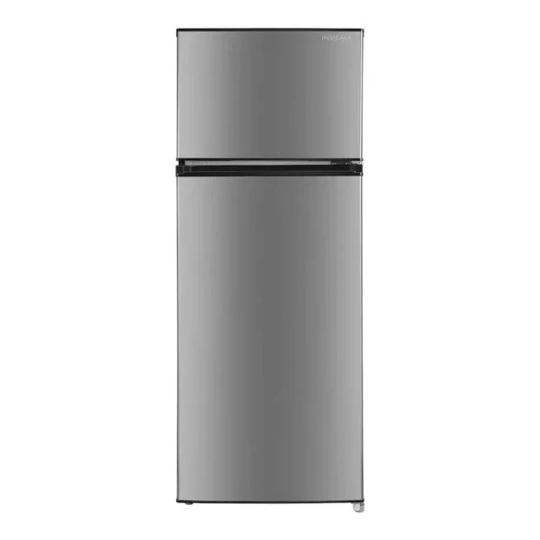 EditionSANI-NS-CF72TMSS26L-6634587-01 Insignia - 7.2 Cu. Ft. Mini Fridge with Top Freezer and ENERGY STAR Certification - Stainless Steel Look