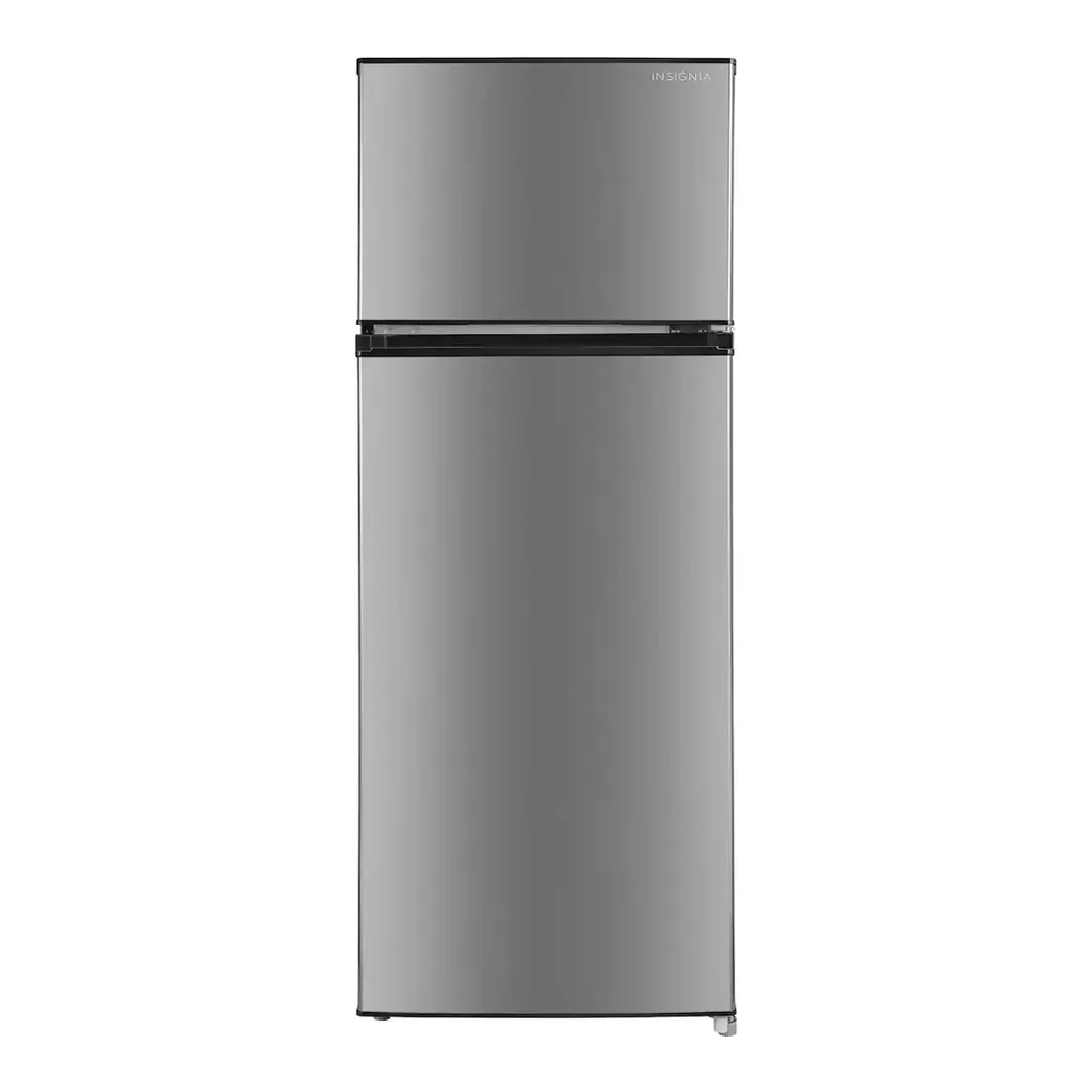EditionSANI-NS-CF72TMSS26L-6634587-01 Insignia - 7.2 Cu. Ft. Mini Fridge with Top Freezer and ENERGY STAR Certification - Stainless Steel Look